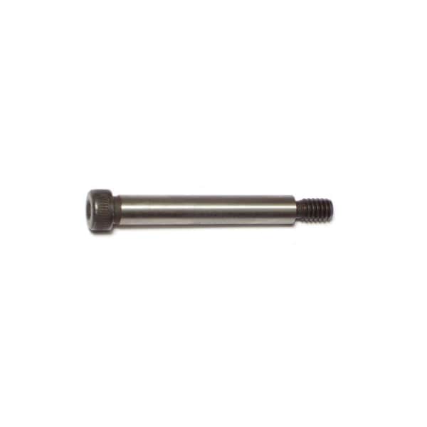 Midwest Fastener Shoulder Screw, 18 (Coarse) Thr Sz, 7/16 in Thr Lg, 2 in Shoulder Lg, Steel, 3 PK 71595 - main